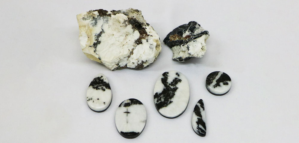 White Buffalo Turquoise and Rough