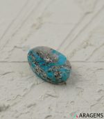 Iranian Turquoise with Pyrite Inclusions-T2 | Aragems