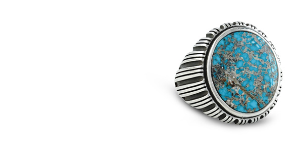 Turquoise ring banner