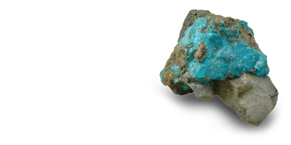 Rough turquoise banner