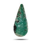 Natural Green Iranian Turquoise with Pyrite Inclusions – T4-Aragems