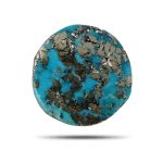 Kerman Turquoise with Pyrite Inclusions-T5 | Aragems