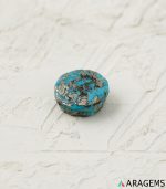 Kerman Turquoise with Pyrite Inclusions-T5 | Aragems