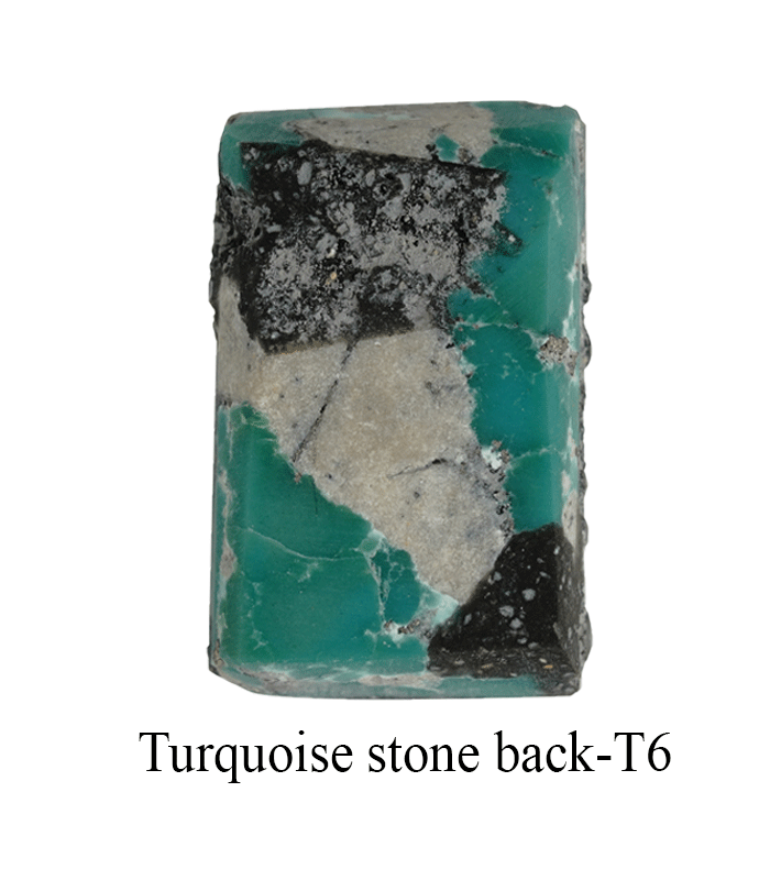 Turquoise stone back-T6