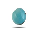 natural Iranian turquoise cabochon in light blue Ajami tone-T29 | Aragems