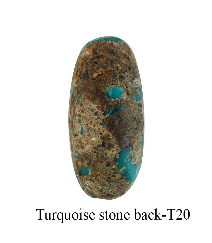 Turquoise stone back-T20