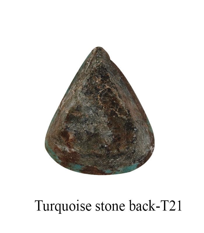 Turquoise stone back-T21