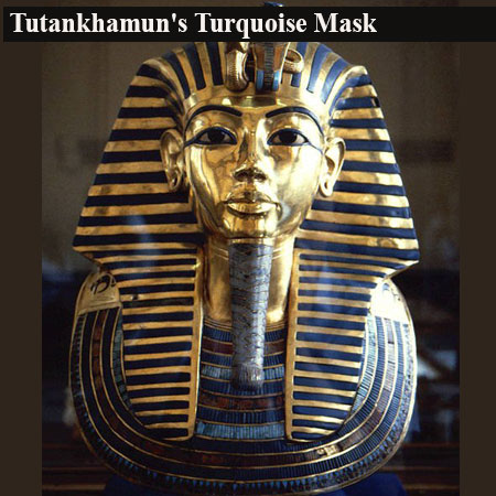 Tutankhamun's Turquoise Mask