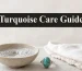 Turquoise care guide: cleaning a turquoise ring with a soft cloth | Aragems